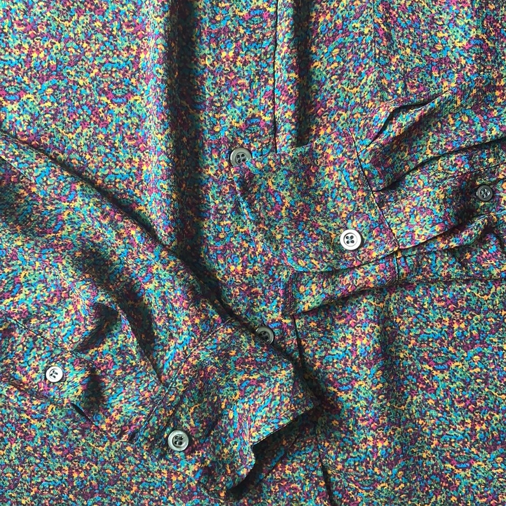 Isabel Marant | Button Down Sheer Printed Blouse - image 5